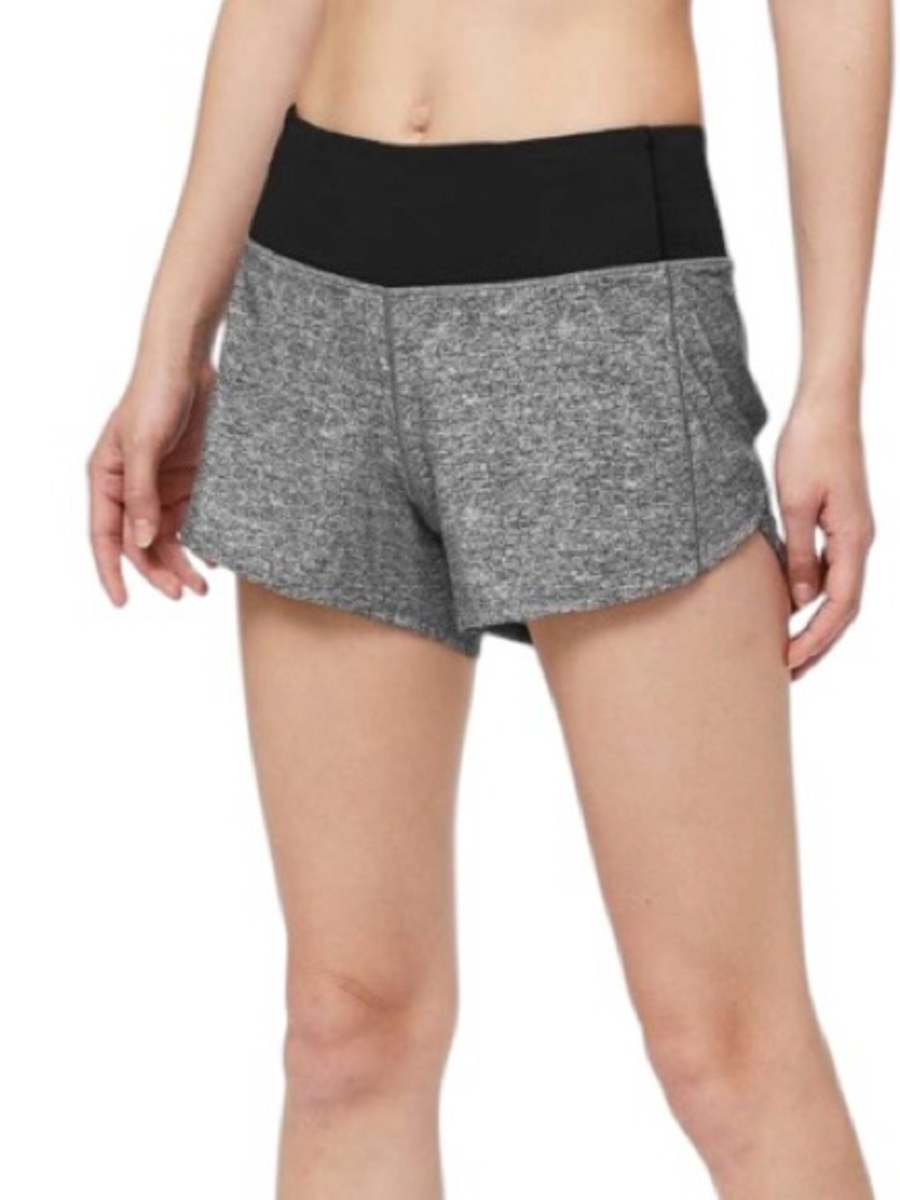 Lululemon Speed Up Short Long *4" Updated Fit
Heather Lux / Black Sz 6 - Picture 2 of 9